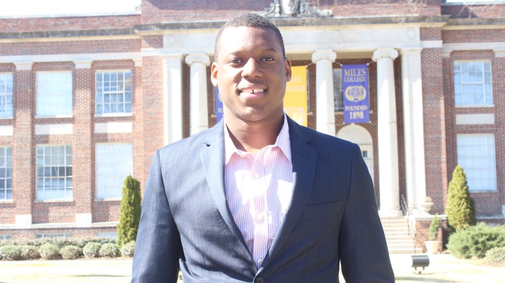 Miles College student Larry Scott, a native of sebring, florida, is a second year political science major with a 3.875 GPA. (Courtesy)