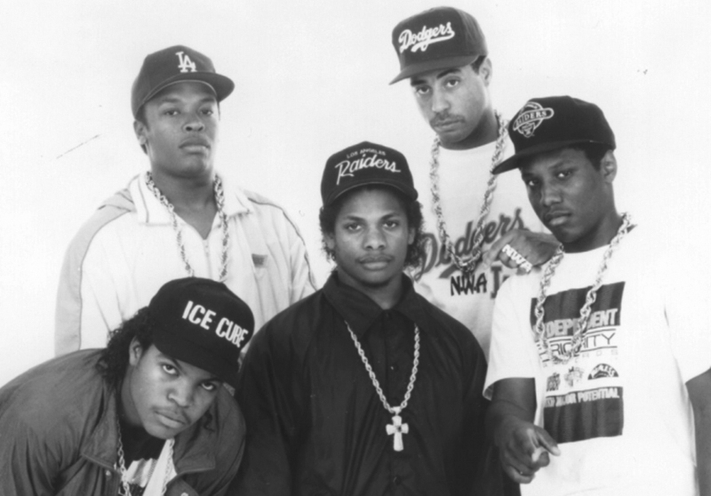 Click the image above to hear some of the greatest hits from N.W.A.