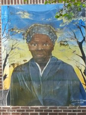 Mural of Tubman on Maryland's Eastern Shore.