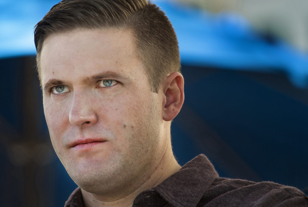 In this Nov. 18, 2016, file photo, Richard Spencer attends a white nationalist and “Alt-right” conference in Washington. The exclusive Dallas boys' prep school that Spencer attended, St. Mark's School, is denouncing the activities and ideas of its white nationalist alumnus. The school's headmaster David Dini said Spencer's activities have "been deeply troubling and terribly upsetting to our whole school community." Dini issued the statement after the rally in Washington. (Linda Davidson/The Washington Post via AP)