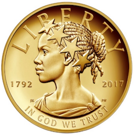 The design for the 2017 American Liberty 225th Anniversary Gold Coin. (U.S. Mint)