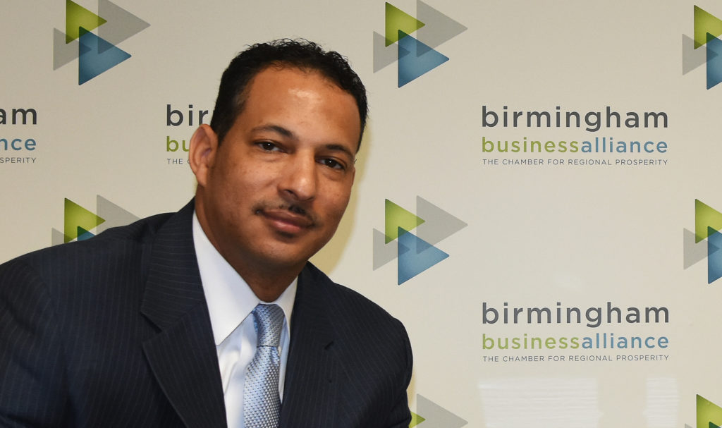 Marlon King, of the BLOC Global Group, serves as chair of the 2017 Birmingham Regional Enterprise Council. (Solomon Crenshaw, special to The Times) 