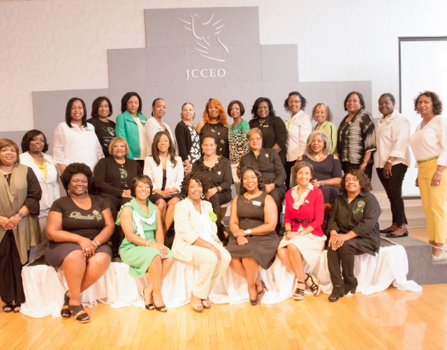 Members of the JCCEO Birmingham, Magic City and Tri-County Links discussed women's mental health in a forum. (PROVIDED PHOTO)