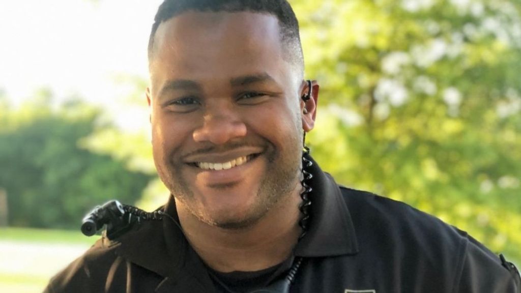 Carlyle Riche Jr. has been named Baltimore County's Crisis Intervention Officer of the Year for 2021. A passionate mental health advocate, Riche aims to create a nonprofit for black teen boys “as a safe space for them to express themselves and feel supported, accepted and not judged.” (Courtesy of Carlyle Riche Jr.)