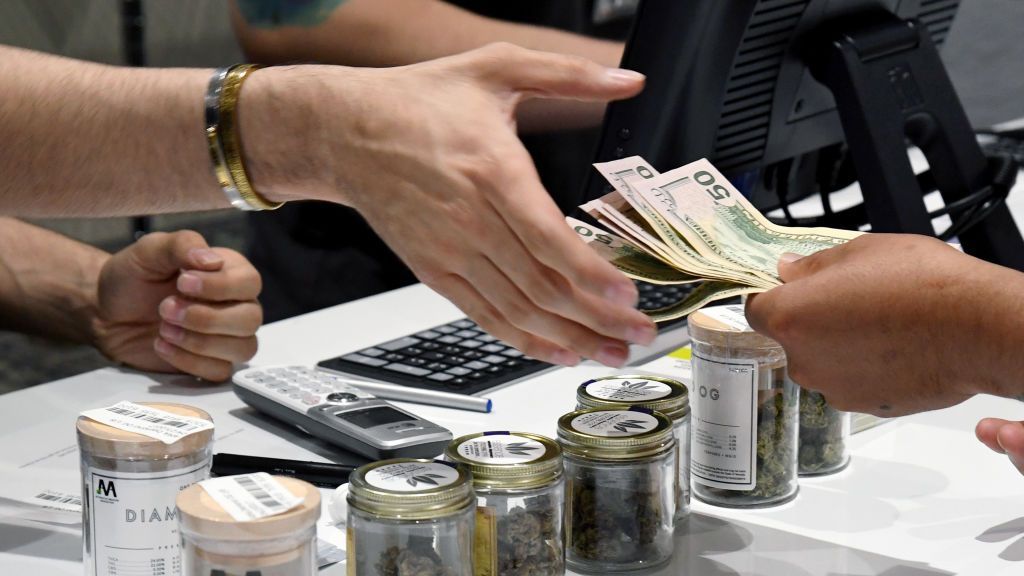 A complex mix of history, social, political and economic issues has made owning a cannabis business in the United States particularly difficult for black Americans. (Ethan Miller/Getty Images)