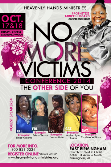 CHURCH FLYER NO MORE VICTIMS