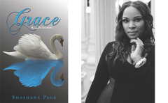 Bookcover and author Shashana Page