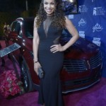 2. Singer Jordin Sparks poses with the 2015 Lincoln MKC on the red carpet