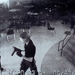 Surveillance Tape Of Columbine High School Shooting