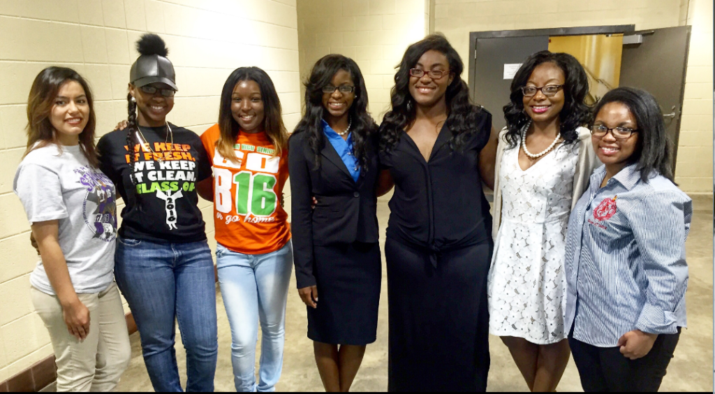 From left, Parker High School's Alejandrina Bravo plans to attend Alabama State University and study physical therapy; Woodlawn High School's Michelle Thomas plans to attend Jefferson State Community College; Huffman High School's Kierra Hutchins plans to attend the University of South Alabama to study psychology; Carver High School's Jamerial Gardner and Ariana Robinson are best friends and both plan to attend Wilberforce University; Jackson-Olin High's Alana Bennett plans to attend Alabama A&M University to study political science; and Ramsay High's Maya Quinn plans to attend Samford University to study biology.