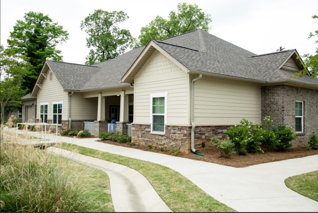 The park at Wood Station includes 67 high quality mixed income townhouse style units and a community center. (PROVIDED PHOTOS)