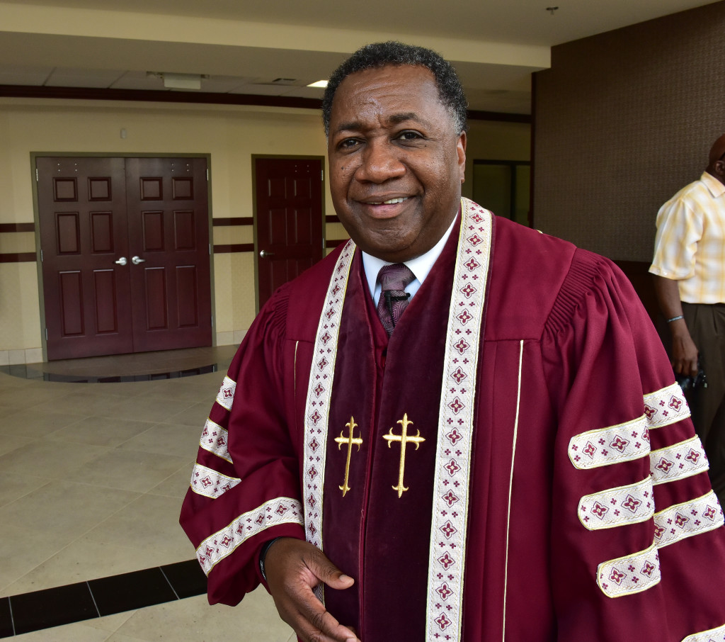 Dr. Michael W. Wesley, Sr. serves as pastor of  the Greater Shiloh Missionary Baptist Church located on Jefferson Avenue in Birmingham, Alabama. Dr. Wesley leads two services on Sunday mornings and is preparing to host the 110th Annual National Baptist Congress. Photo by Frank Couch