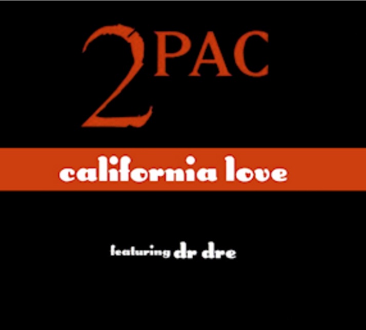 Cover art for "California Love"