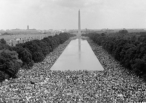 The 1963 March on Washington.  US Government photo