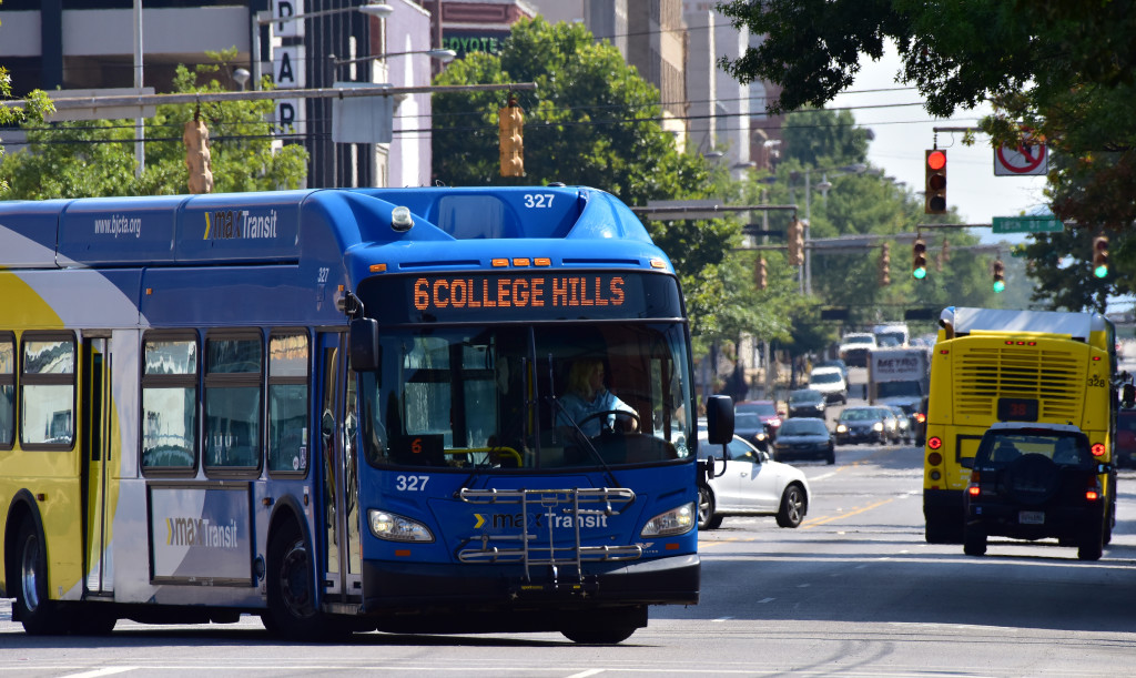 Birmingham Metro Area Express or MAX busses on routes throughout Birmingham. (Frank Couch, special to The Times)