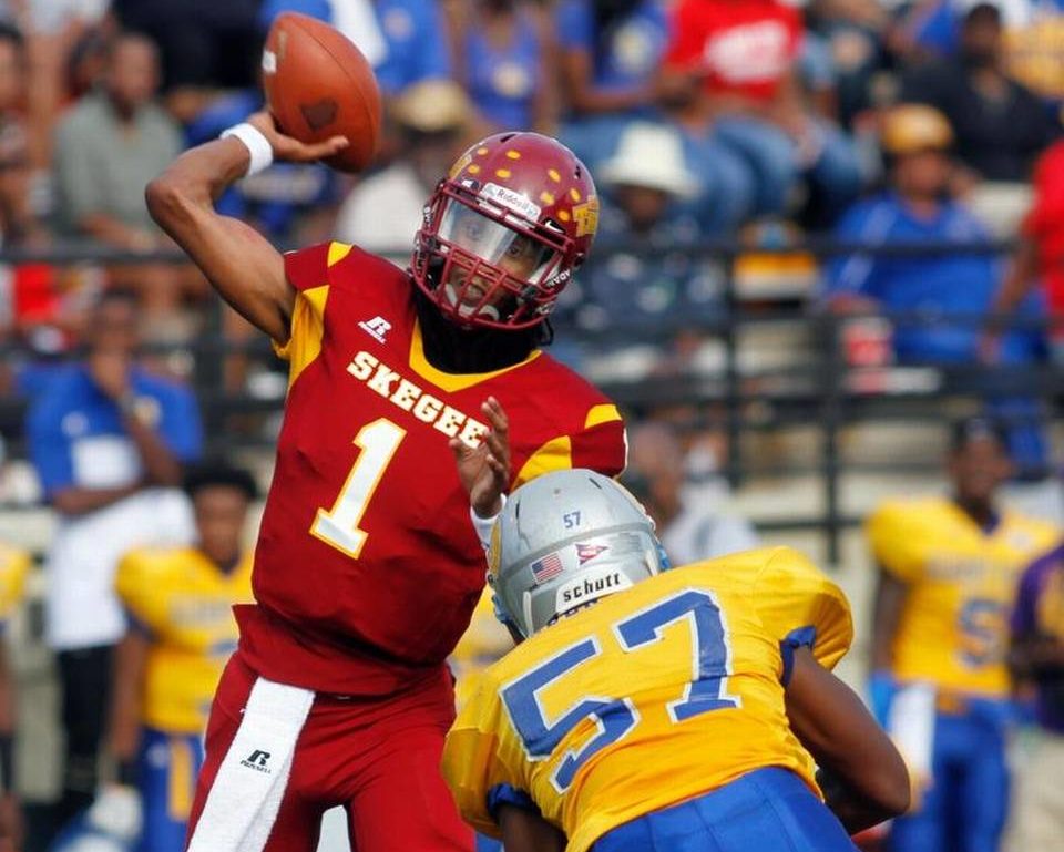 Tuskegee quarterback Kevin Lacey. (Provided photo)