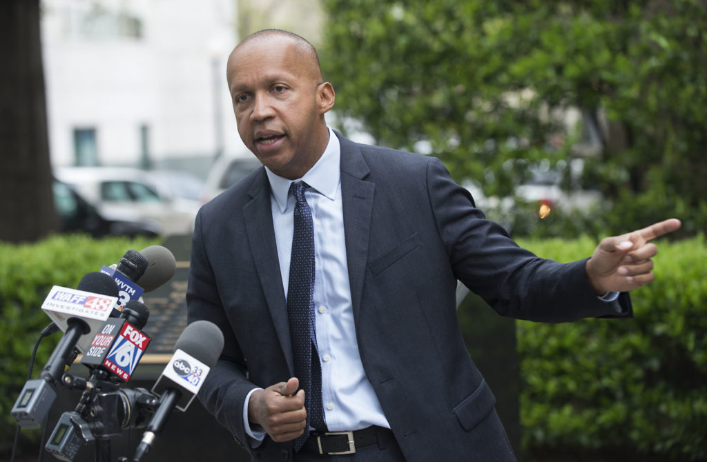 Bryan Stevenson has received prestigious awards including the MacArthur Foundation Fellowship Award Prize, the American Civil Liberties Union (ACLU) National Medal of Liberty, and the Birmingham Civil Rights Institute's annual Fred L. Shuttlesworth Human Rights Award. (Bernard Troncale, special to The Times)