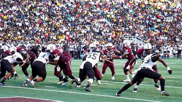 Alabama A&M defeated Alabama State in front of a record crowd for the 75th playing of the Magic City Classic at Legion Field. (Mykeon Smith, Alabama NewsCenter)