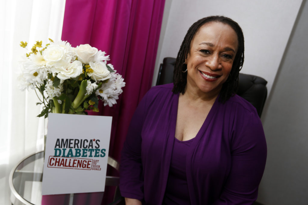 Television and theater star S. Epatha Merkerson visited Birmingham last week to talk about diabetes. She has partnered with Merck and the American Diabetes Association to promote the America's Diabetes Challenge: Get to Your Goals program. (Jason DeCrow/AP Images for Merck)