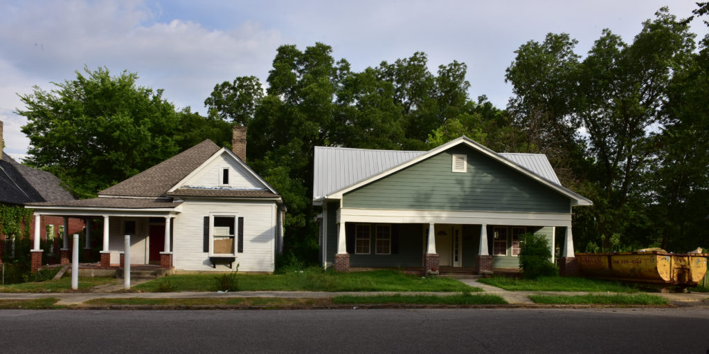 Homes along 2nd Avenue South in the process of deterrioation and restoration. The resurgence of several neighborhoods including Avondale with both residential and commercial properties. (Barton Perkins, special to The Times)