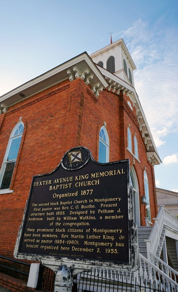 Dexter Avenue King Memorial Baptist Church, Montgomery. (Erin Harney, Alabama NewsCenter)