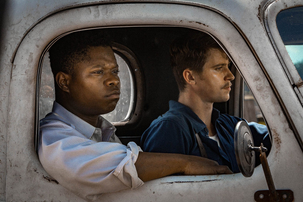 Jason Mitchell and Garrett Hedlund are seen in 'Mudbound.' (Sundance)