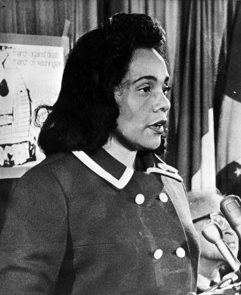 Coretta Scott King was a leader in her own right, a gritty fighter for her husband's legacy. (AP Photo)
