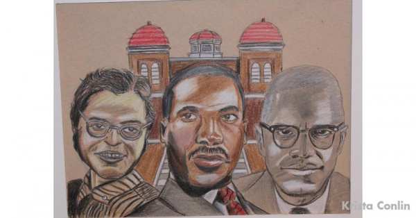 One of the art pieces from the BCRI Annual Black History Month Art Contest.