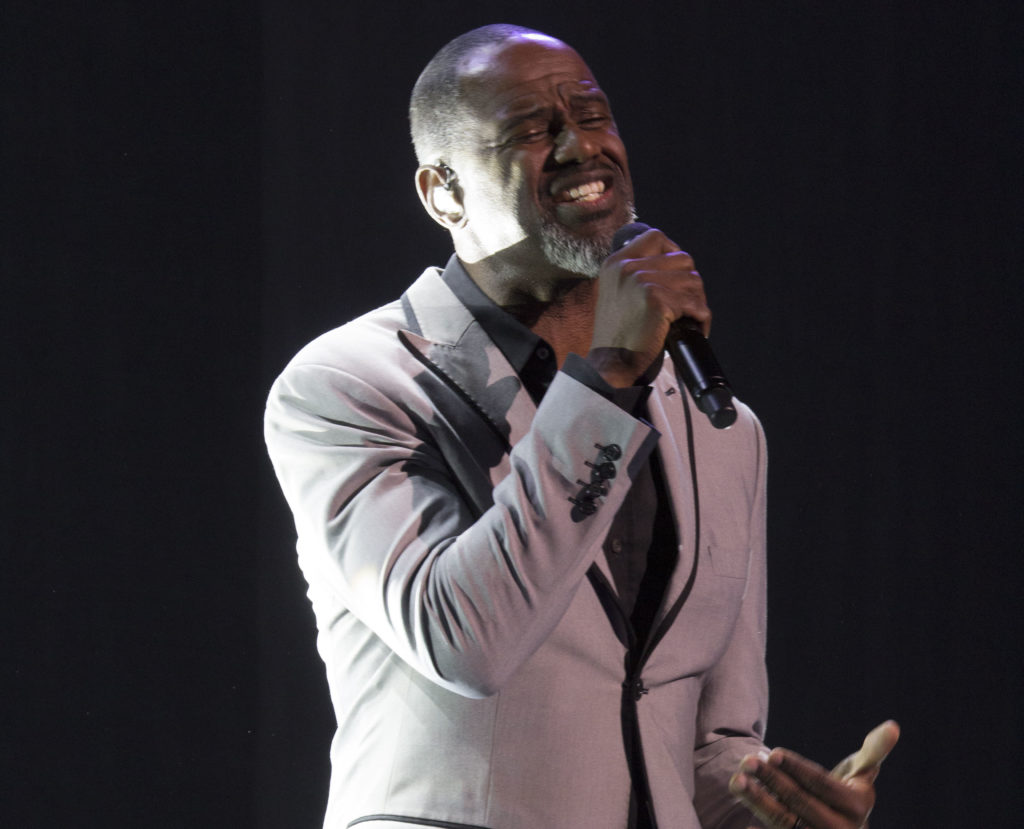 Grammy-nominated Brian McKnight was the headliner at the Birmingham-Jefferson Convention Center Concert Hall on Feb. 10 for ‘An Evening of Love’ with powerhouse R&B singers Kelly Price and Chanté Moore. (Reginald Allen, special to The Times)
