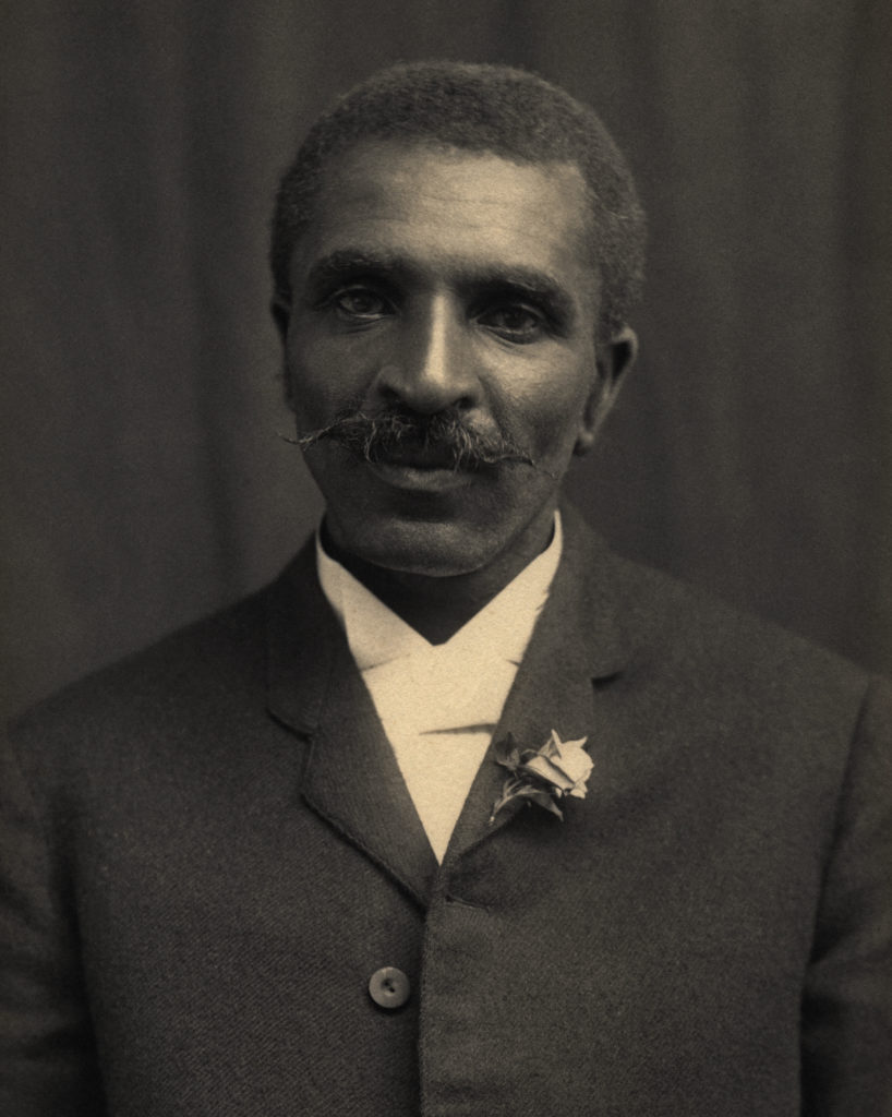 George Washington Carver developed numerous products from the peanut. (Tuskegee University Archives/Museum, Public domain)