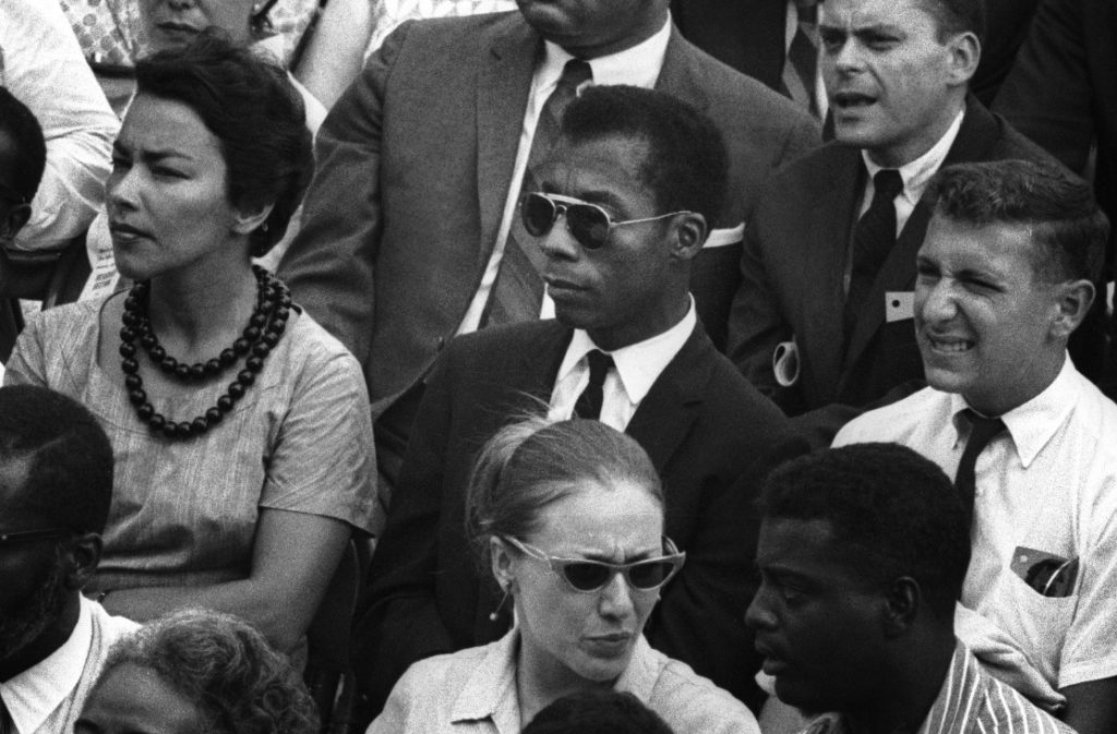 Still of James Baldwin in the documentary 'I Am Not Your Negro.'