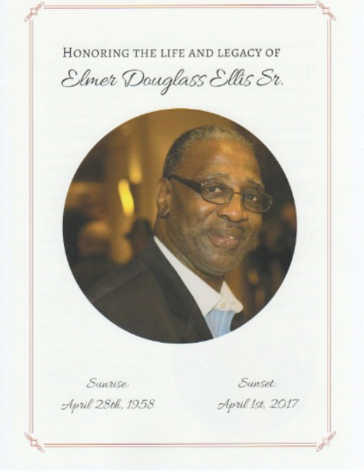 Elmer Douglass Ellis Sr. died at the age of 59. 