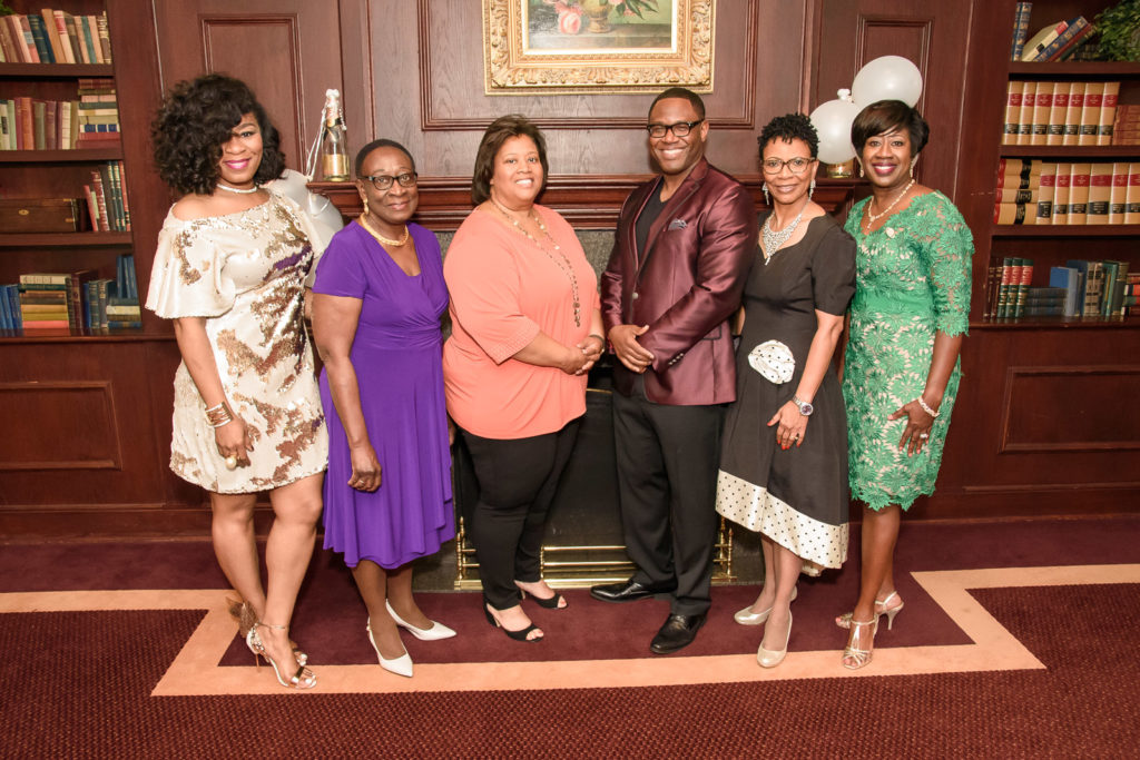 The Tri-County (AL) Chapter of The Links 2017 Model Honorees from left: Iyishia Jones, Pauline Jolly ,Ph.D, Cecilia Person, Alvin Garrett, Sandra Ford M.D., Tracey Morant-Adams for Renasant Bank. (Provided photo)
