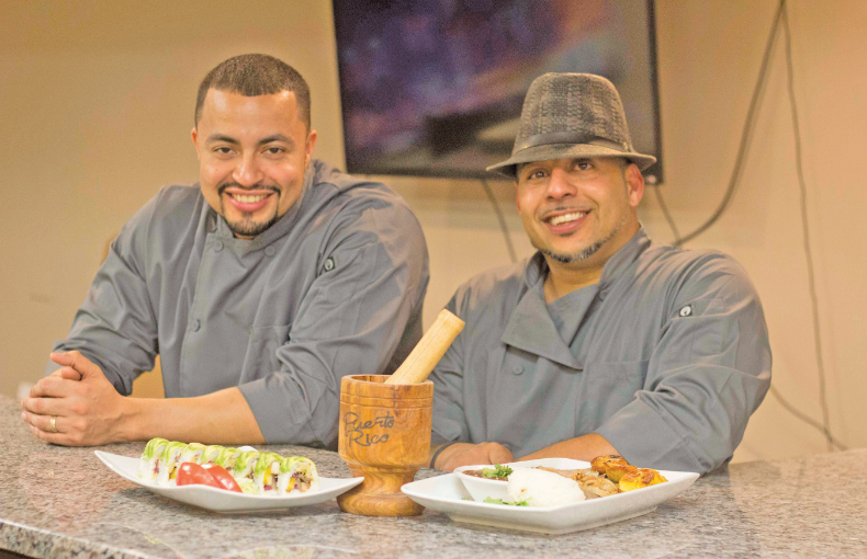 Juan Beras left and Luis Delgado plan to open Miami Fusion Cafe in May. Reginald Allen, for The Birmingham Times