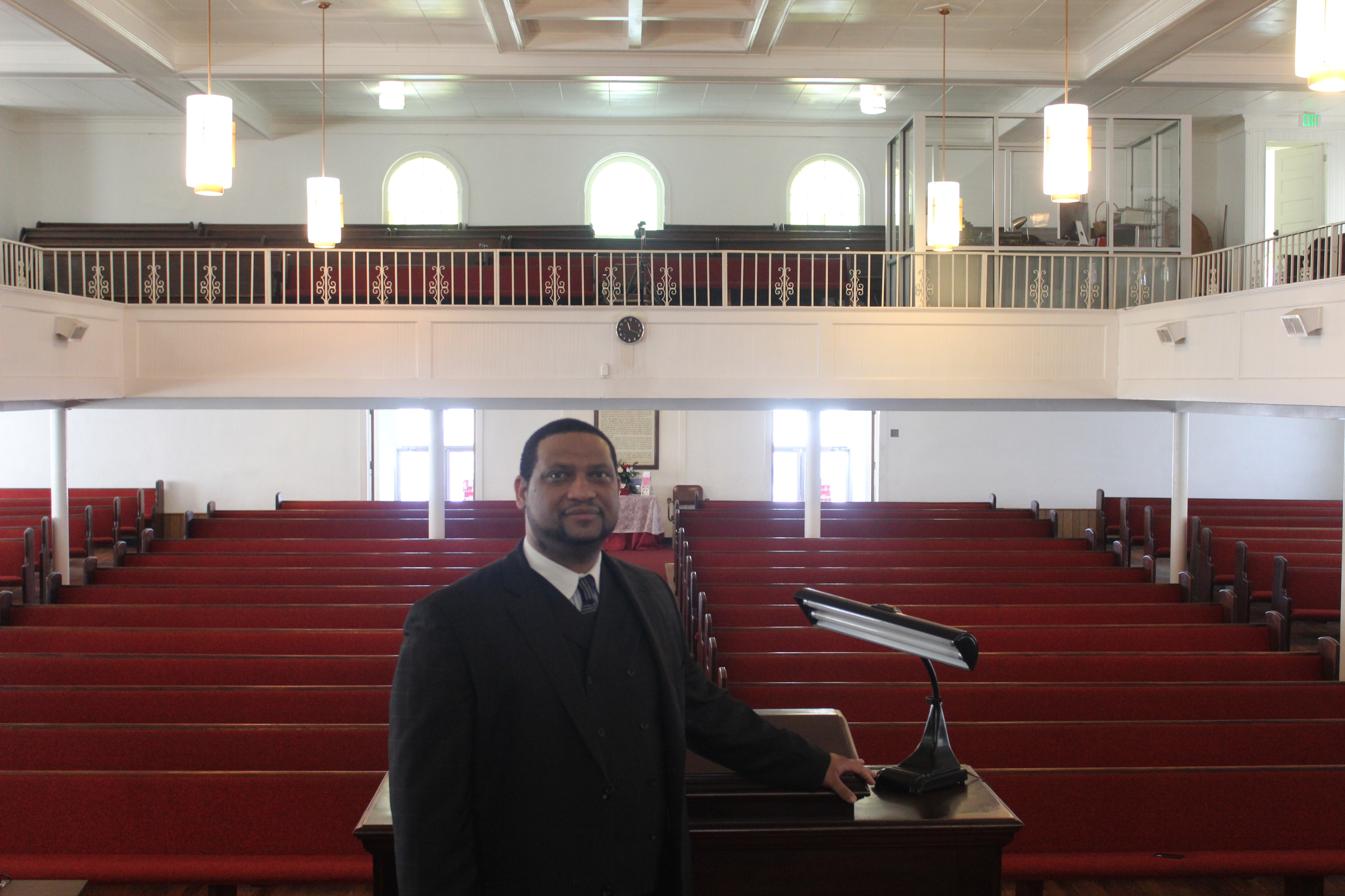 The Rev. P. Banneker Hatcherson, pastor of Twenty-Third Street Baptist Church on the Southside. (Ariel Worthy photo).