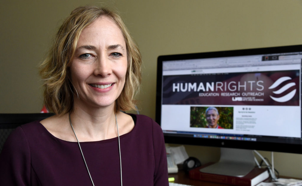 How Tina Reuter and UAB’s Institute for Human Rights build platform for ...
