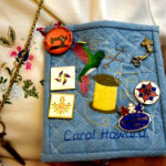 Quilted name tag (Carol Howard)