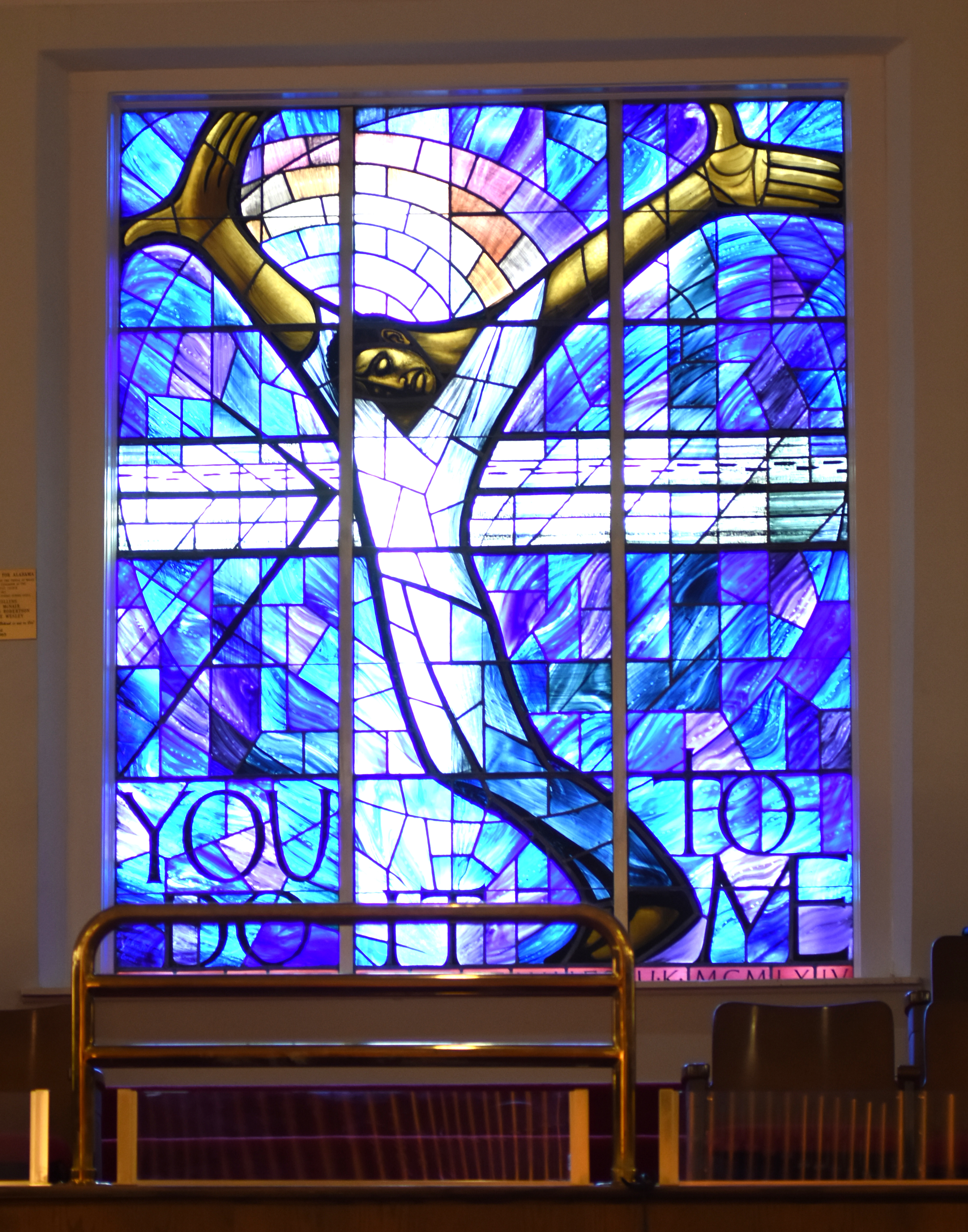 The iconic Wales Window inside 16th Street Baptist Church | The ...