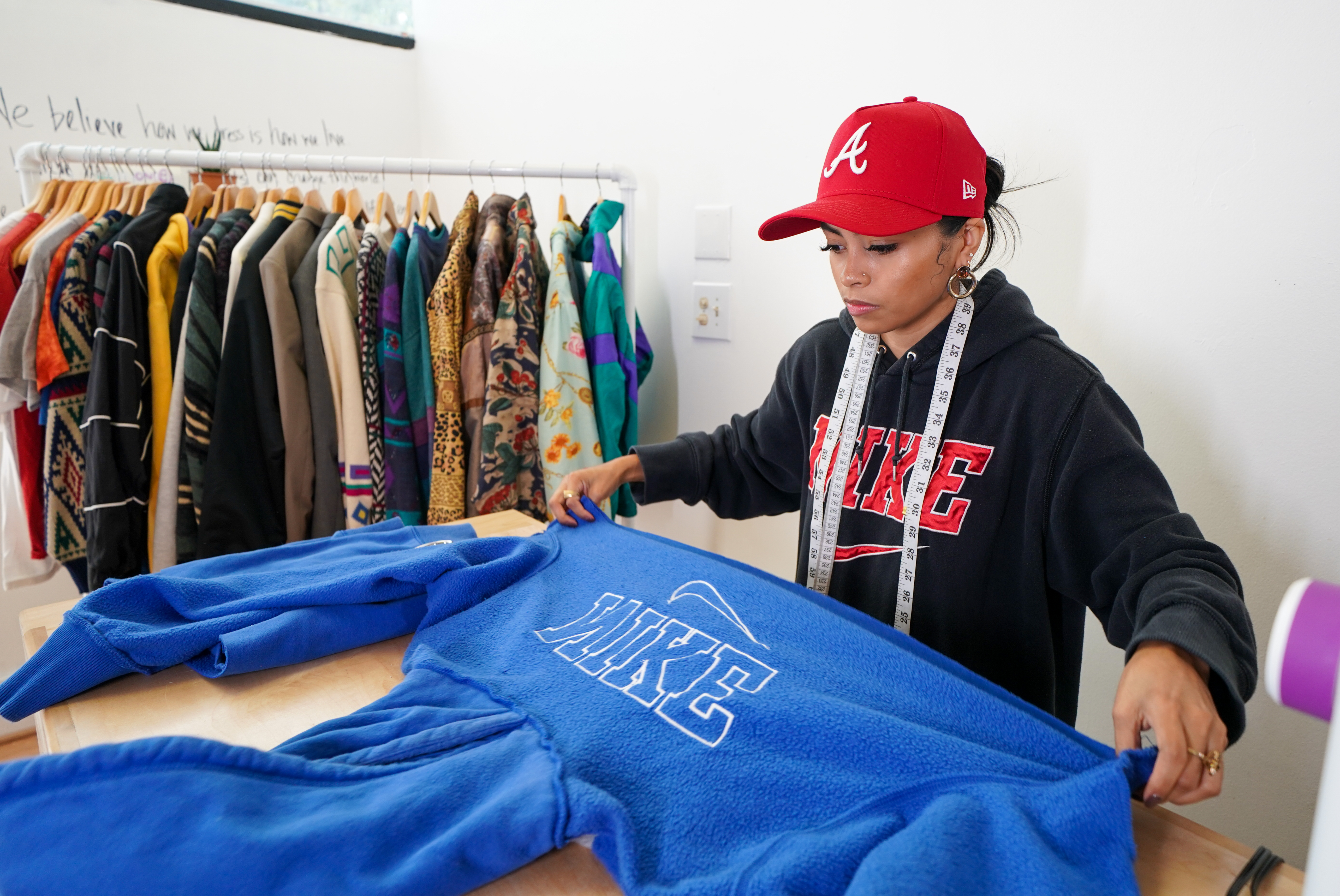 Clothing Designer Leslie Gomez Grew Up in Thrift Stores. Now, It's
