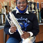 Ramsay High band member Jada Dabney