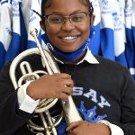 Ramsay High band member Jada Dabney