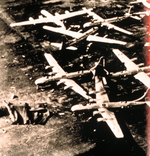 Tornado Damage 3/20/48 at Tinker AFB