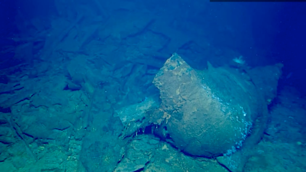 The SS Bloody Marsh, which completed construction in 1943, was recently found when the NOAA was mapping the ocean floor off the coast of South Carolina. (NOAA Ocean Exploration)