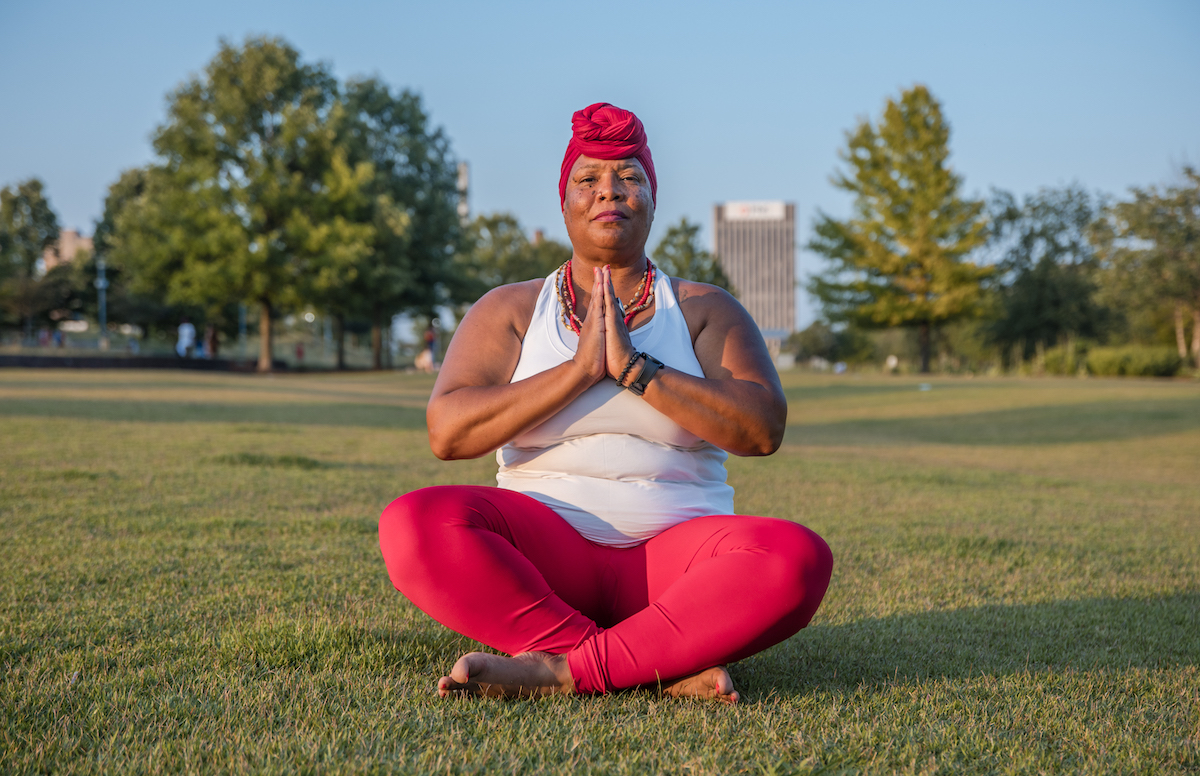Kim Richardson Uses Yoga to Promote Peace in Birmingham