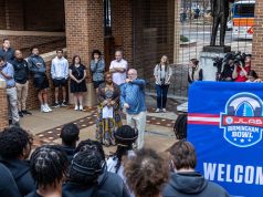 Birmingham Bowl Teams Visit Civil Rights Institute Ahead of Game