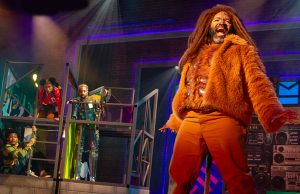 Cameron White’s Heart of Lion in ‘The Wiz’ at Birmingham’s Red Mountain Theatre