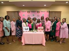 Phi Iota Omega Chapter Celebrates 26 Years of Service with Time Capsule Opening