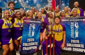 Miles College Cheer Team Wins National Championship After 20-Year Hiatus