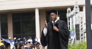Magic Johnson tells Stillman Graduates: ‘You Can Become Anything You Want to Become’