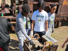 Woodlawn High School Athletes Help Make a Difference at Sloss Furnaces